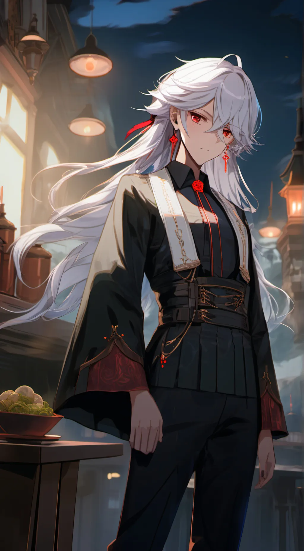 ai character: cyno background