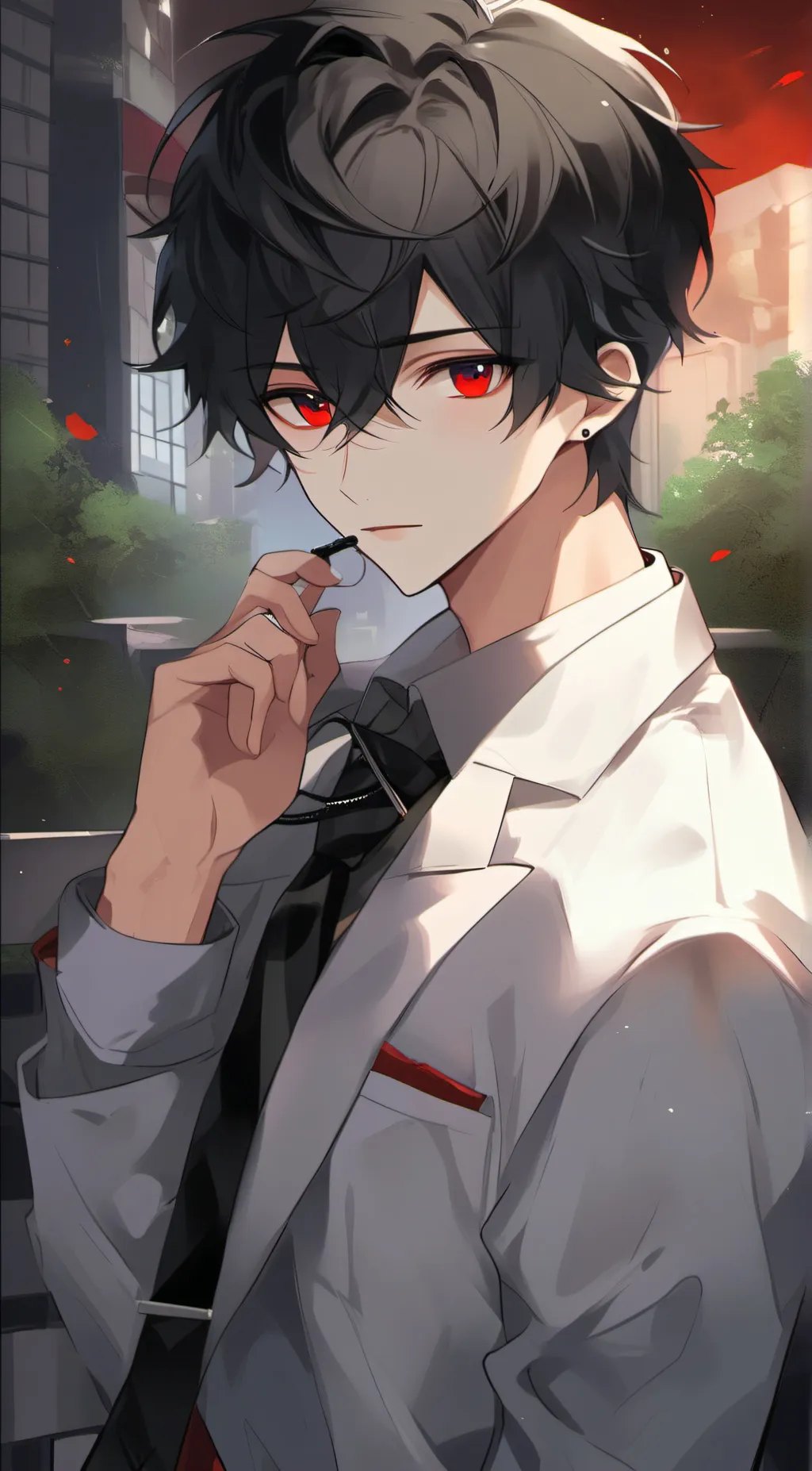 ai character: Addam background