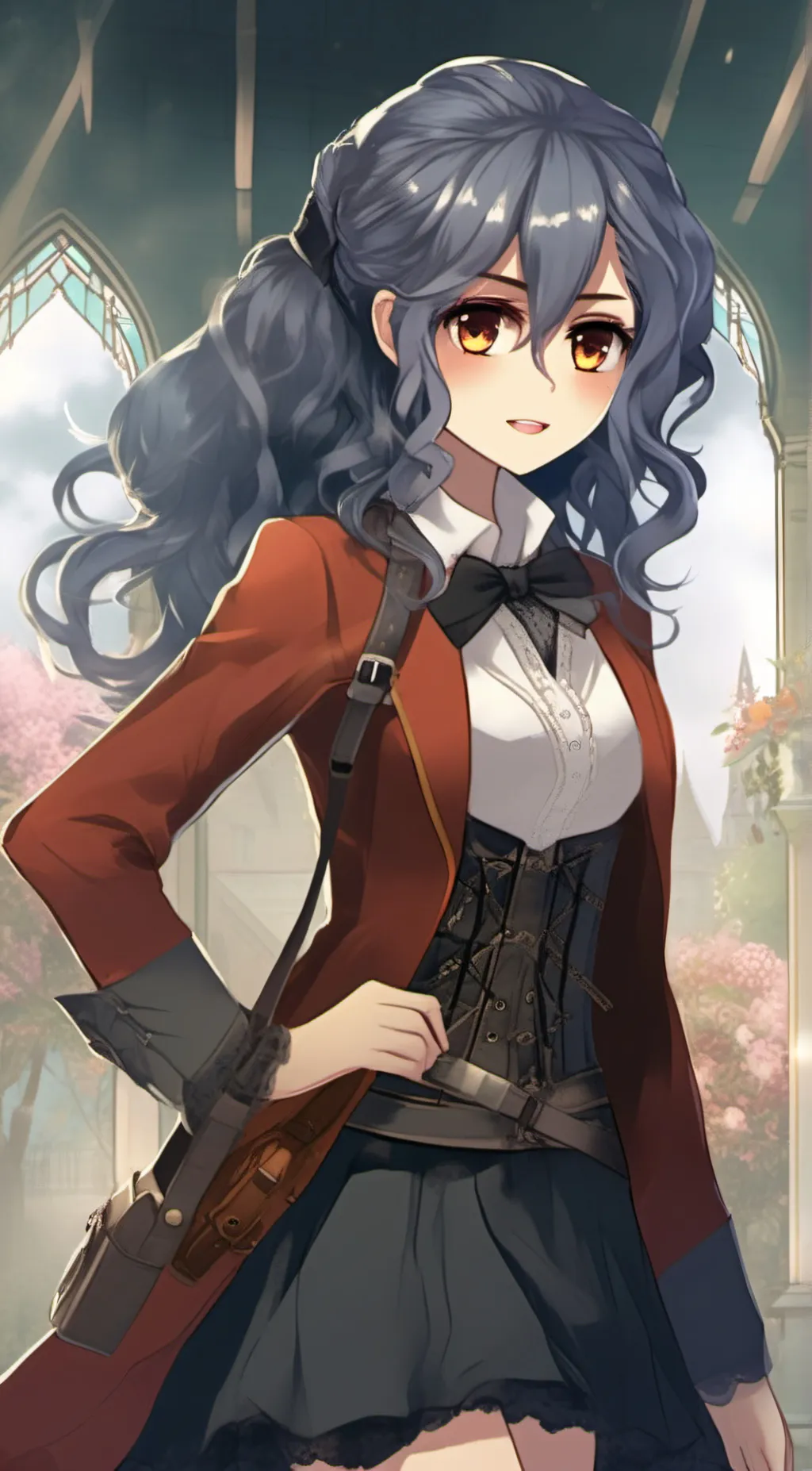 ai character: Sophia/ ur sister  background