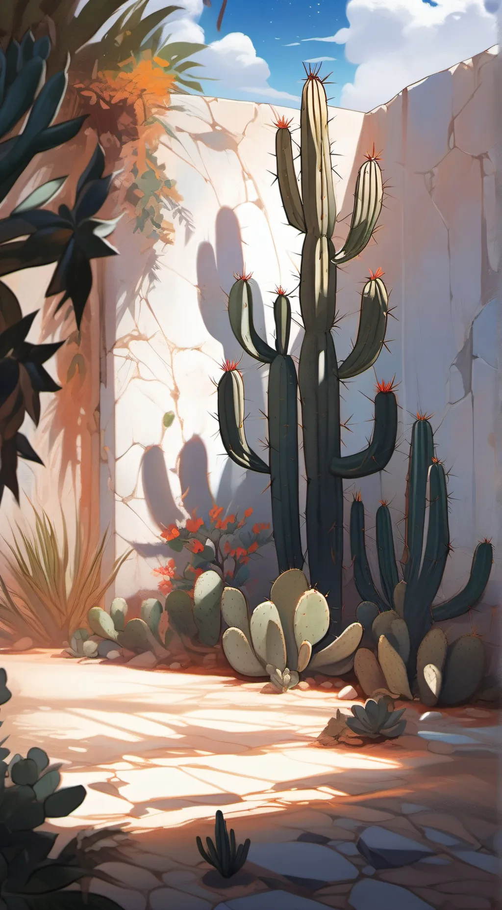 ai character: Support background