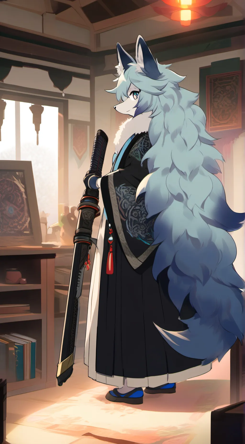 ai character: Ink!Fei background