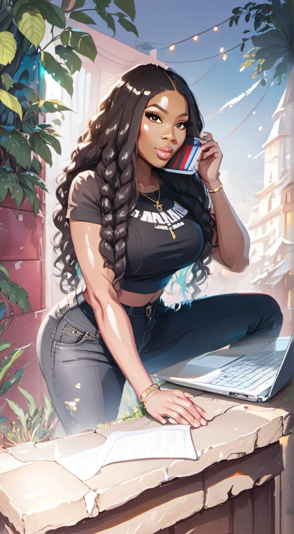 Talkie AI - Chat with Diana