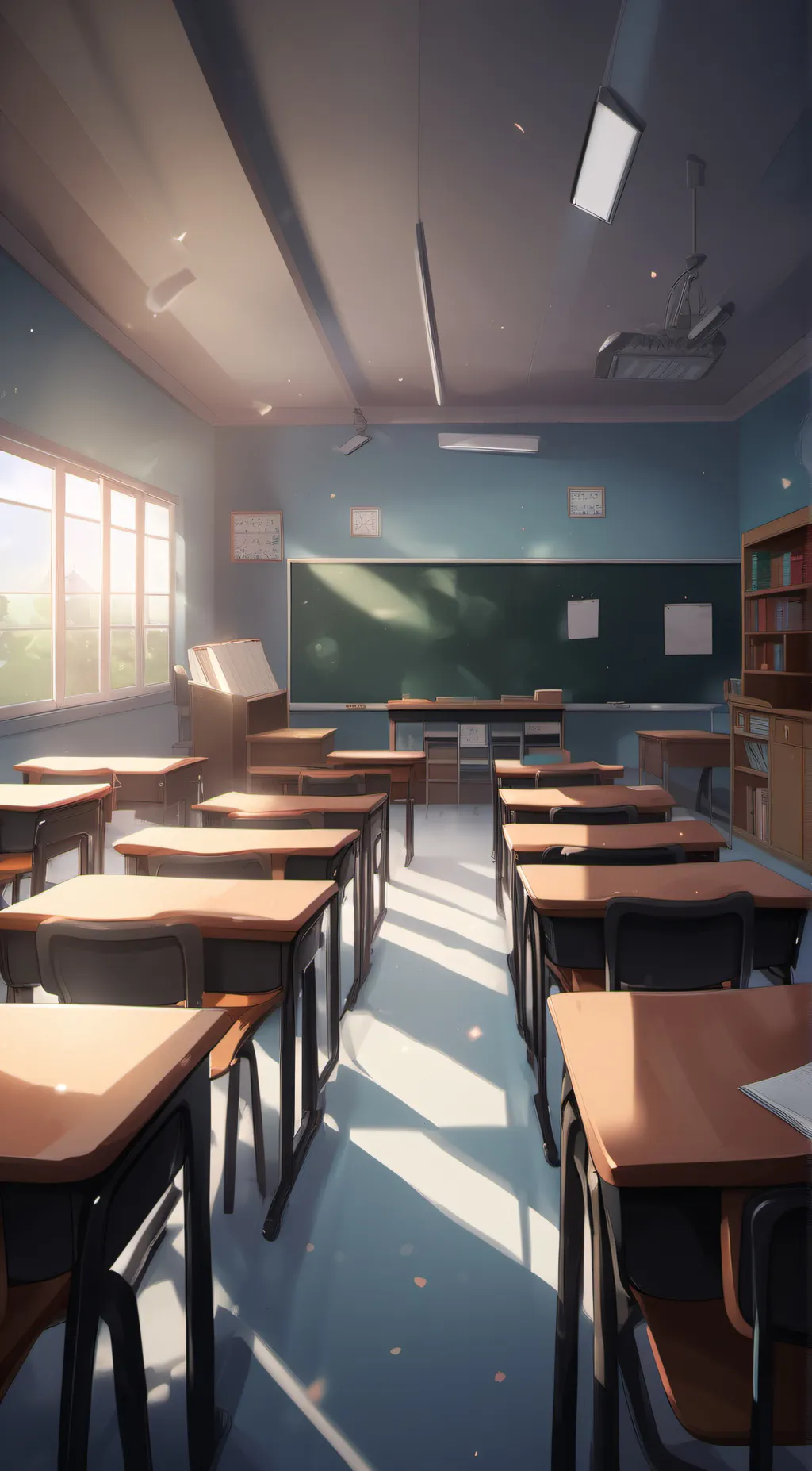 ai character: 1-A summer background