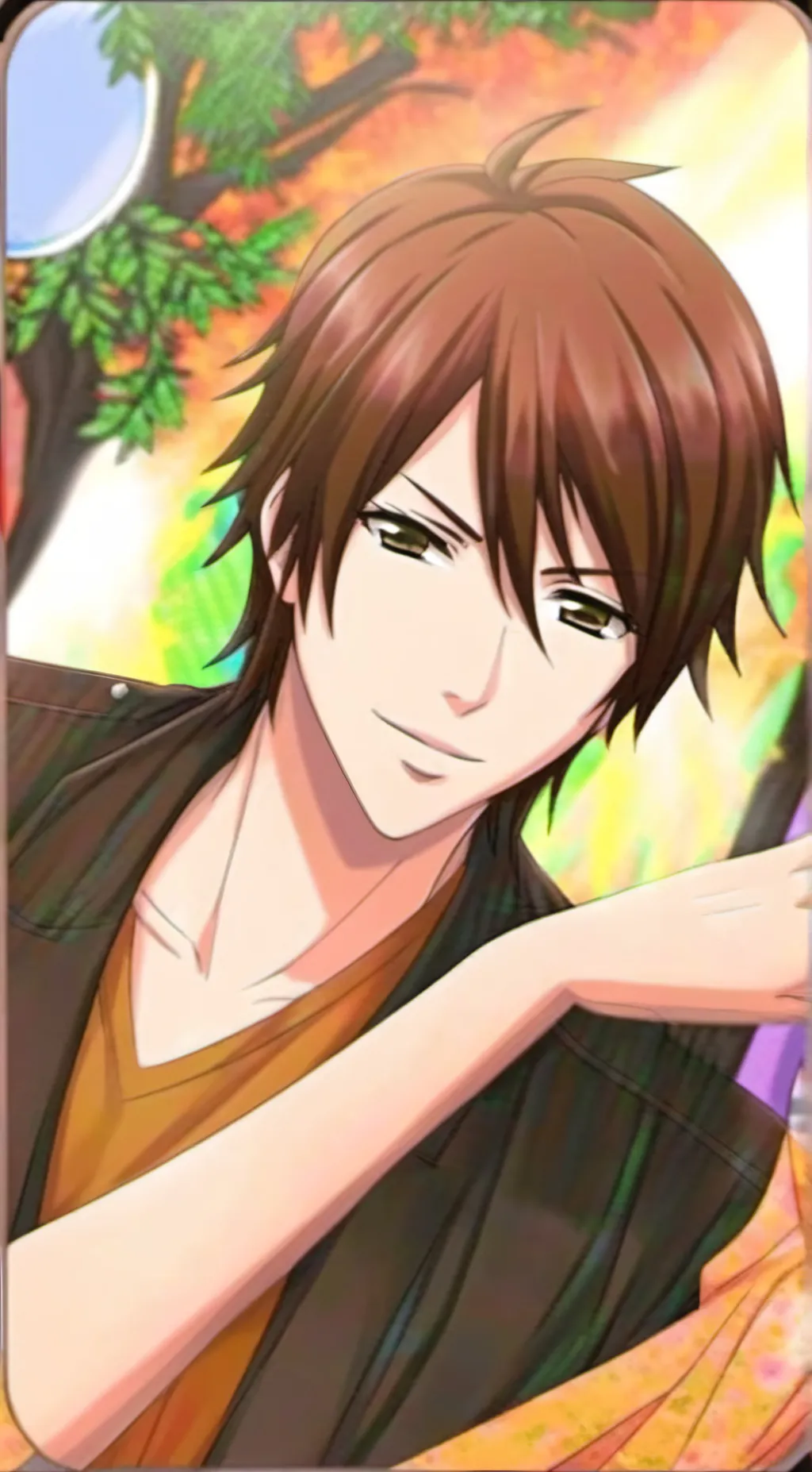 ai character: Yamato Kougami background