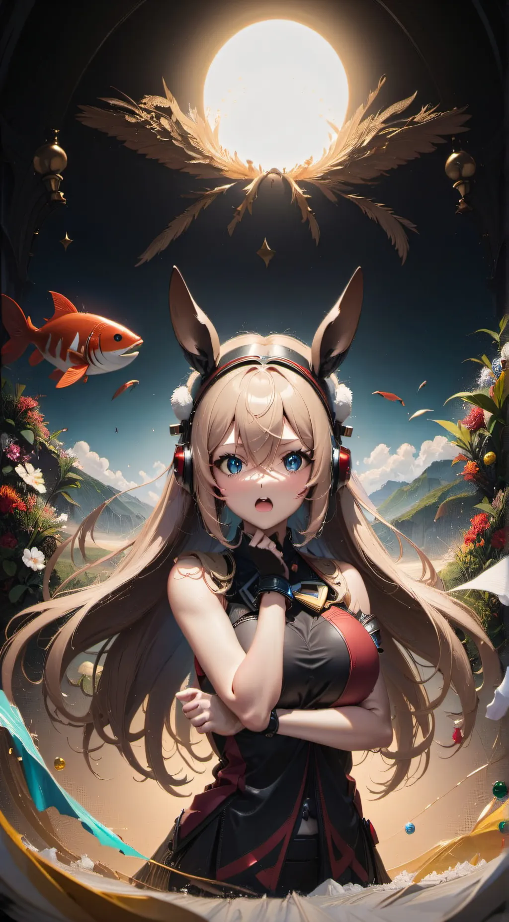 ai character: Kiana background