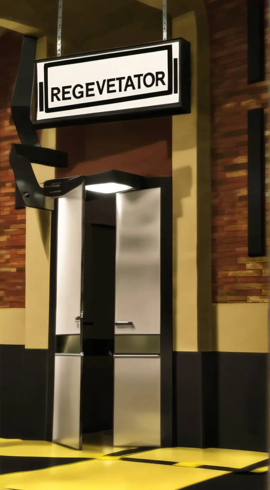 ai character: Regretevator!! background