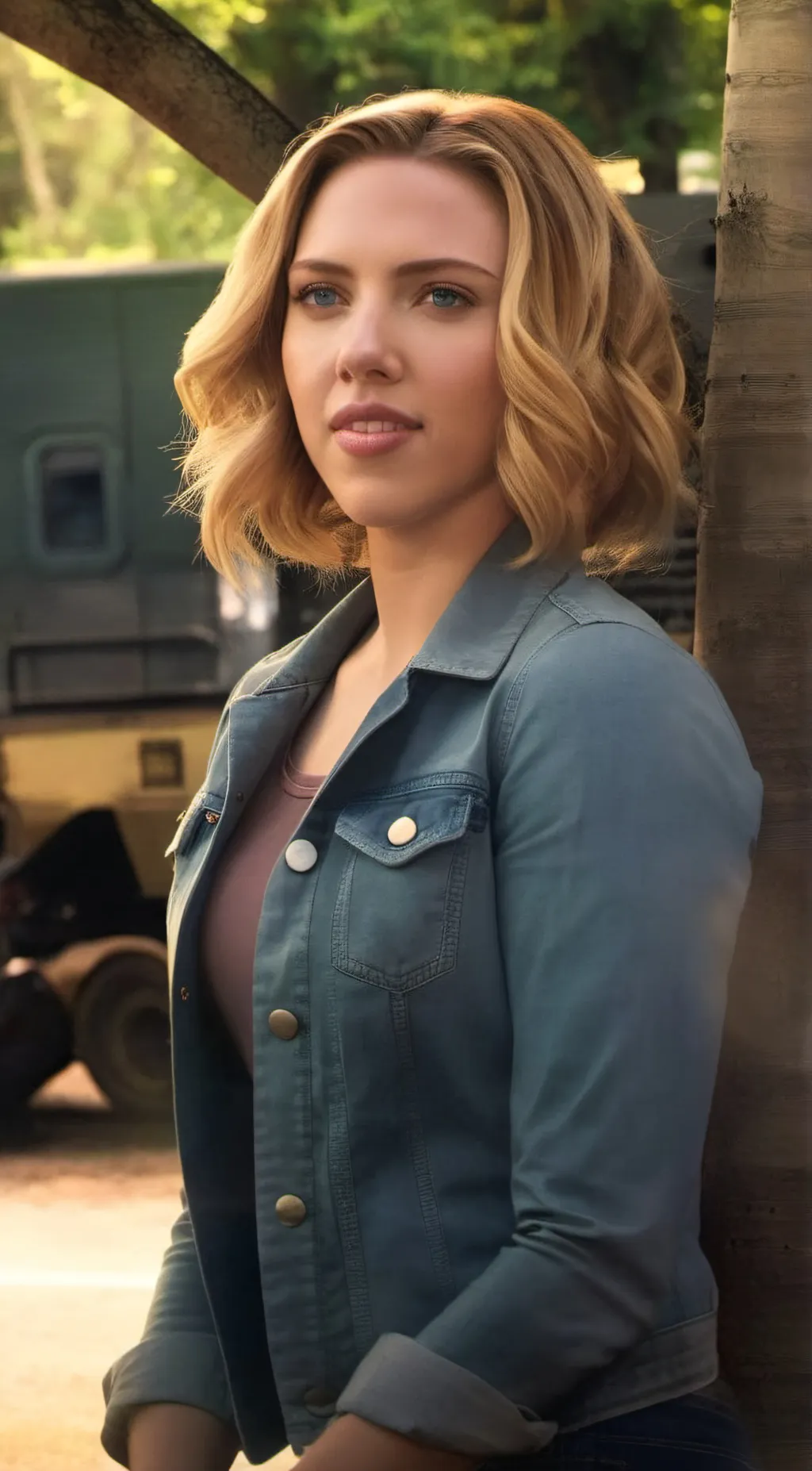 ai character: Kelly Foster background