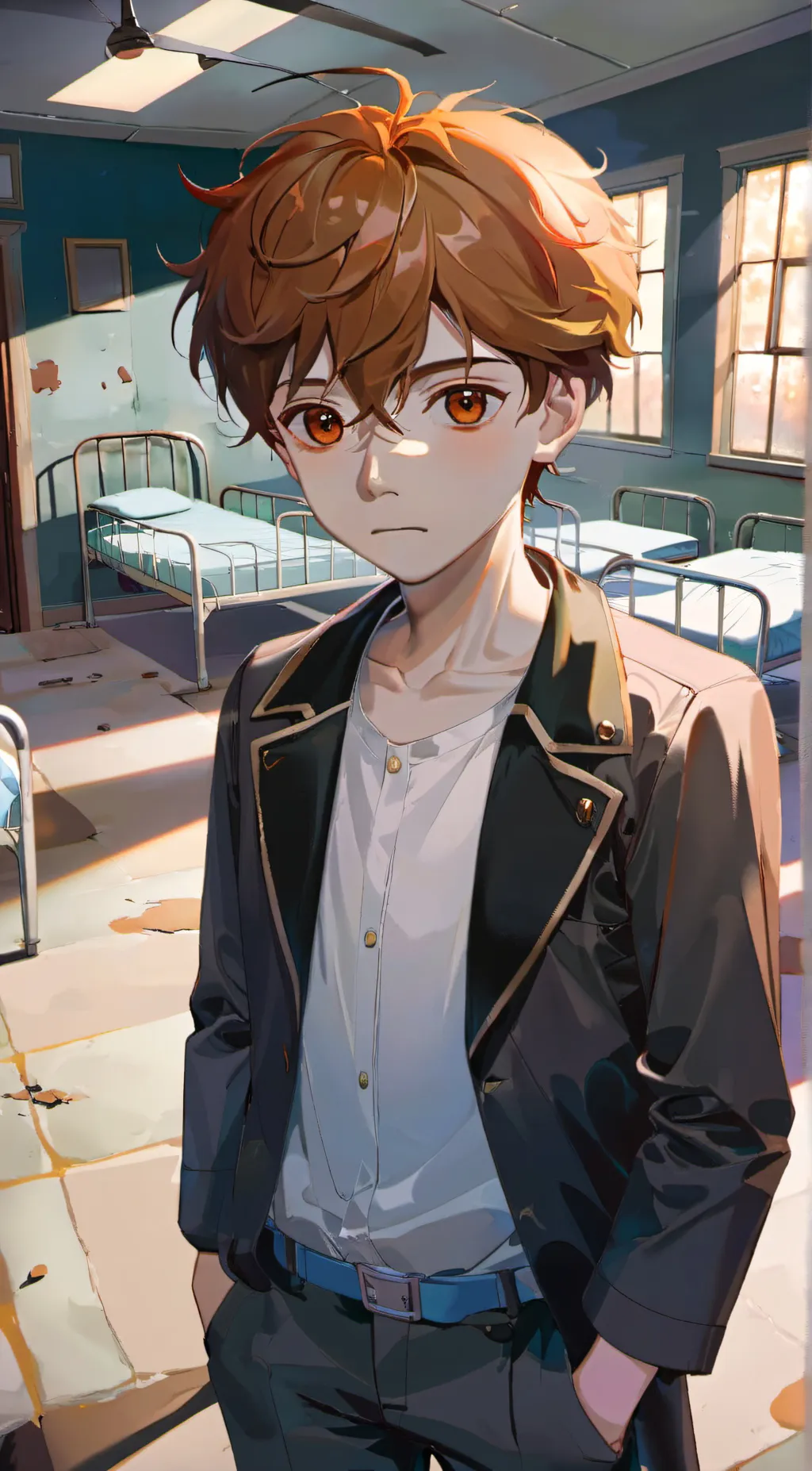 ai character: Mental asylum  background