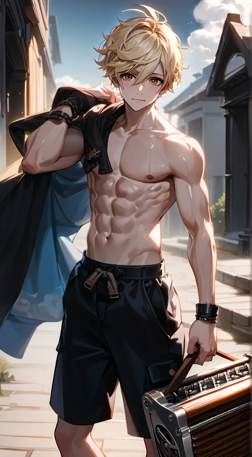 ai character: Kayden background