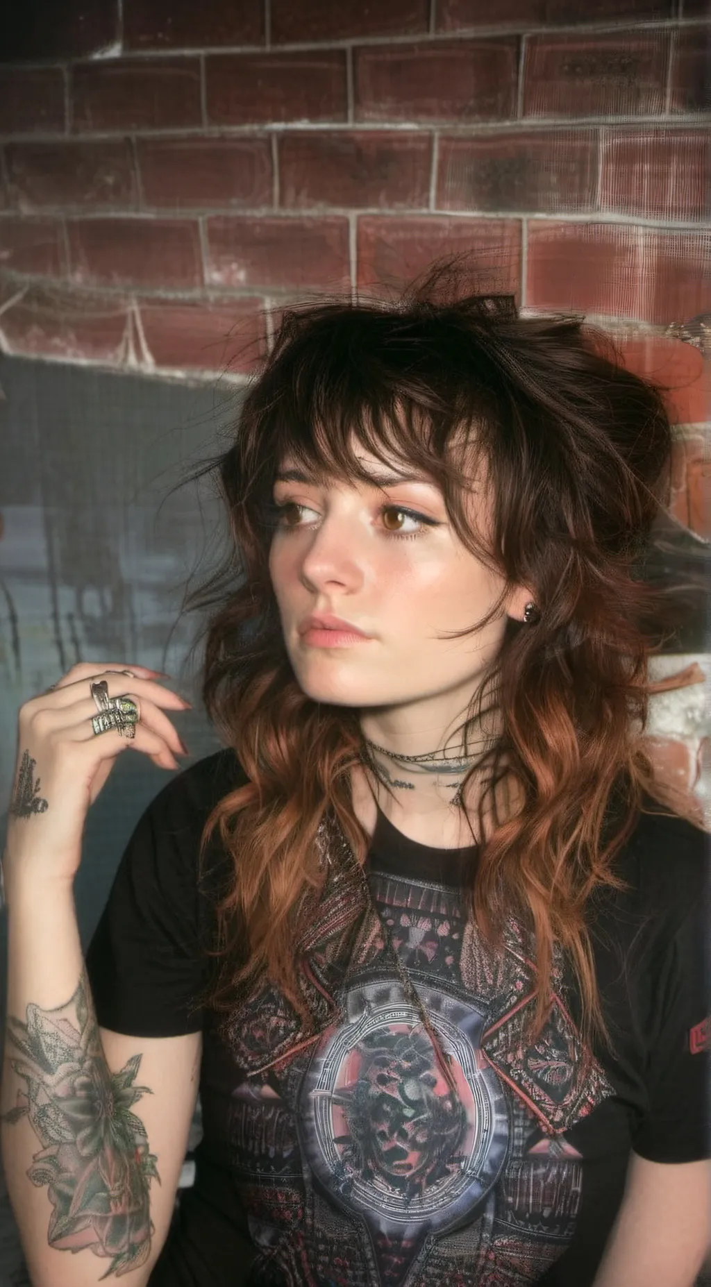 ai character: Nicole  background