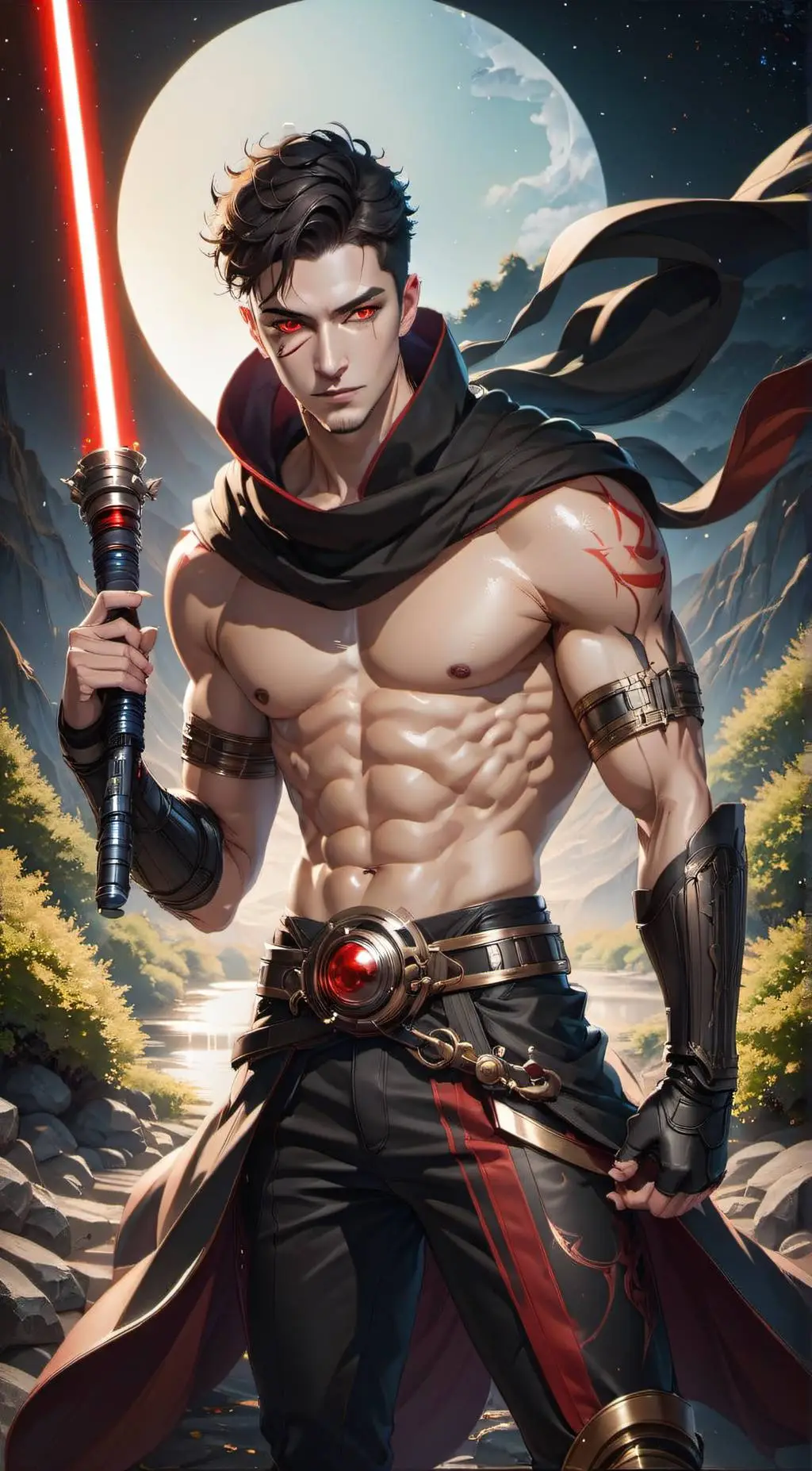 ai character: Darth Hellax background