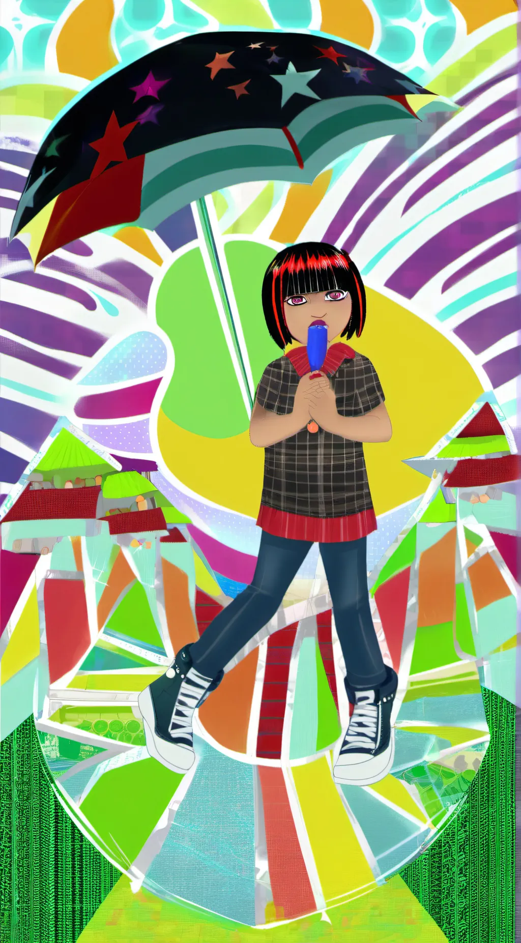 ai character: Francisca  background