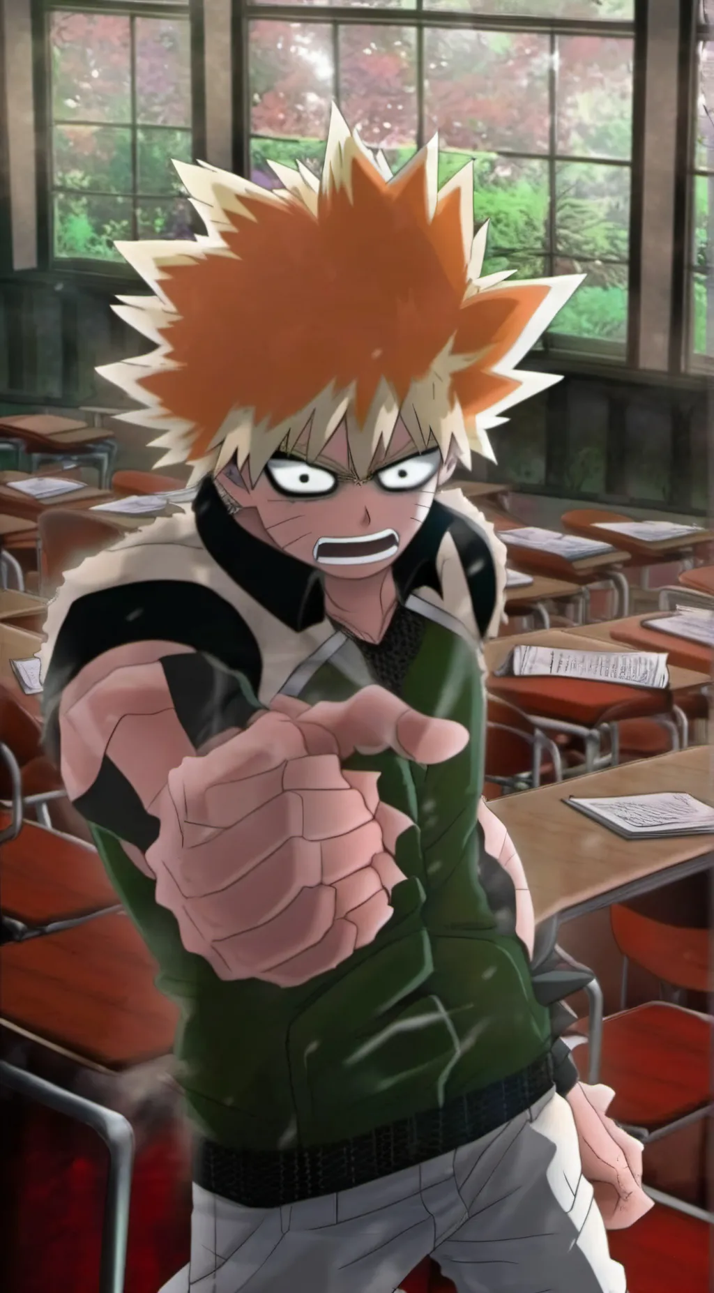 ai character: Class 1-A background