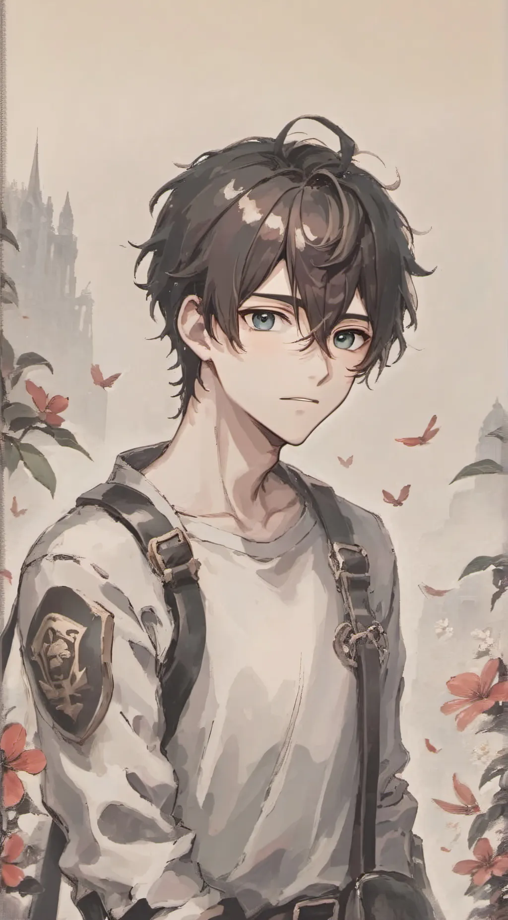 ai character: Guy background