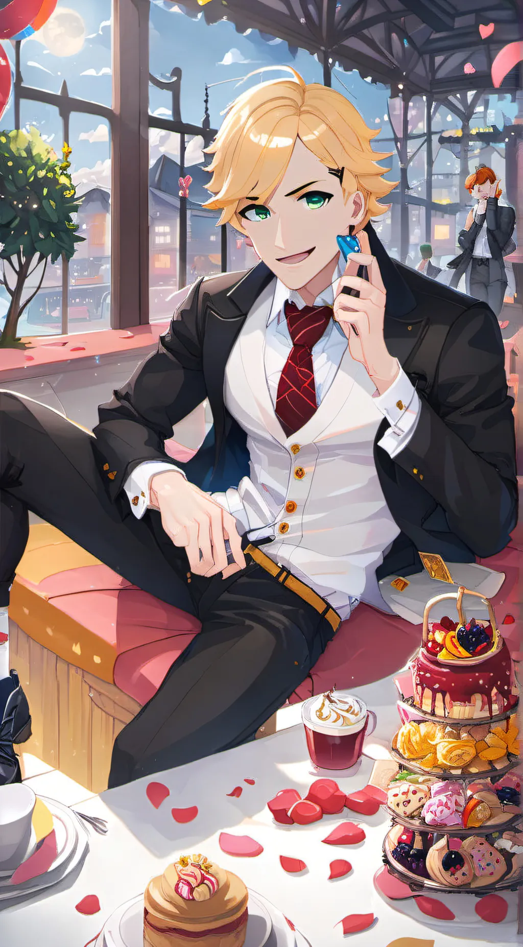 ai character: jake background