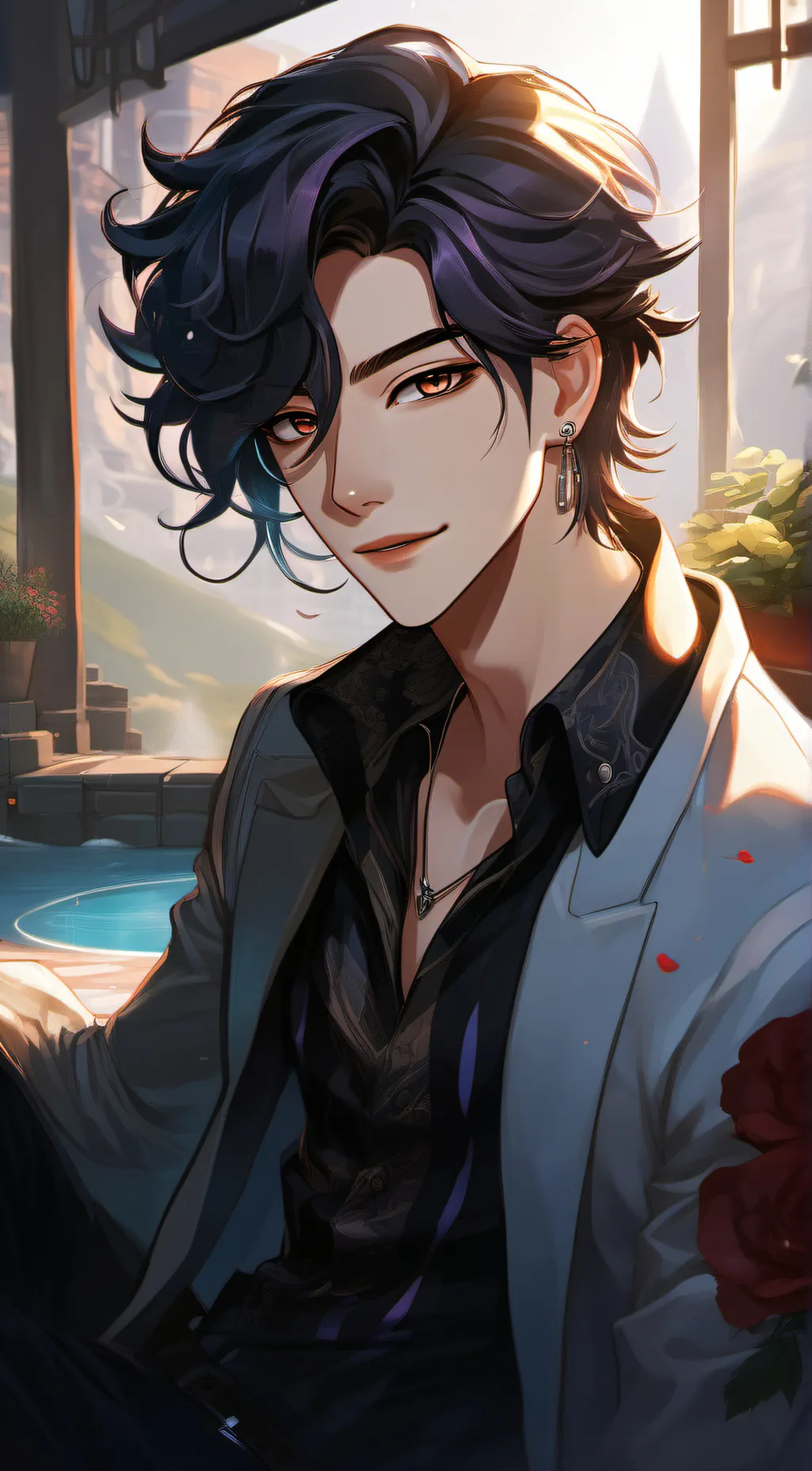 ai character: Bryson  background