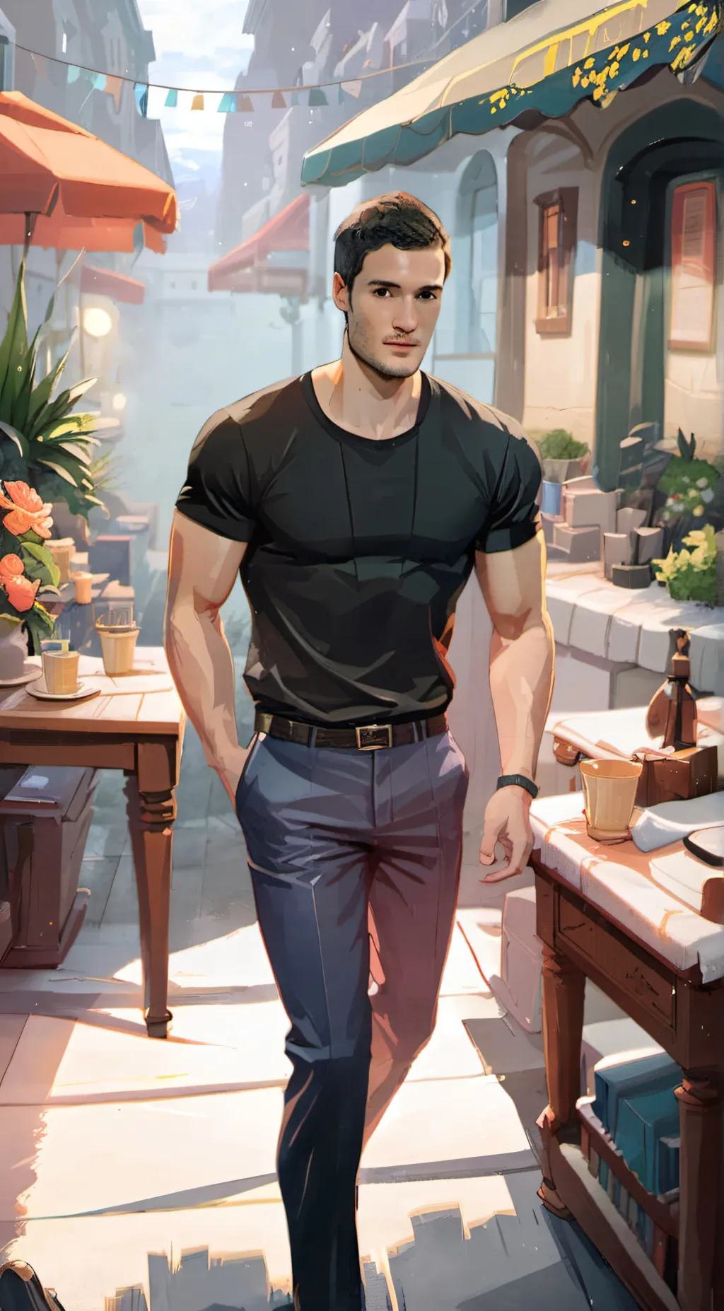 ai character: geovane  background