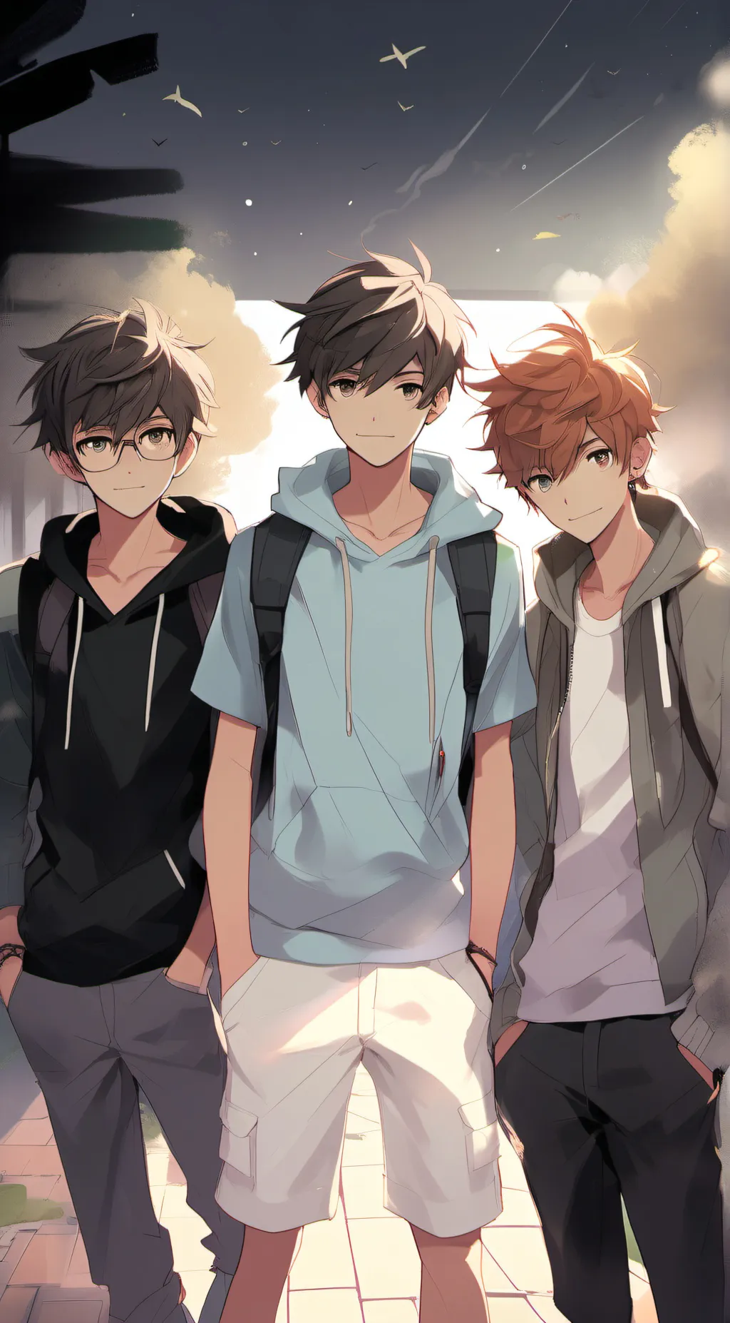 ai character: Jake, Mark, Matt background