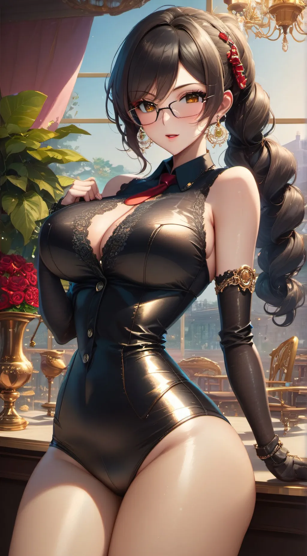 ai character: Morgan  background