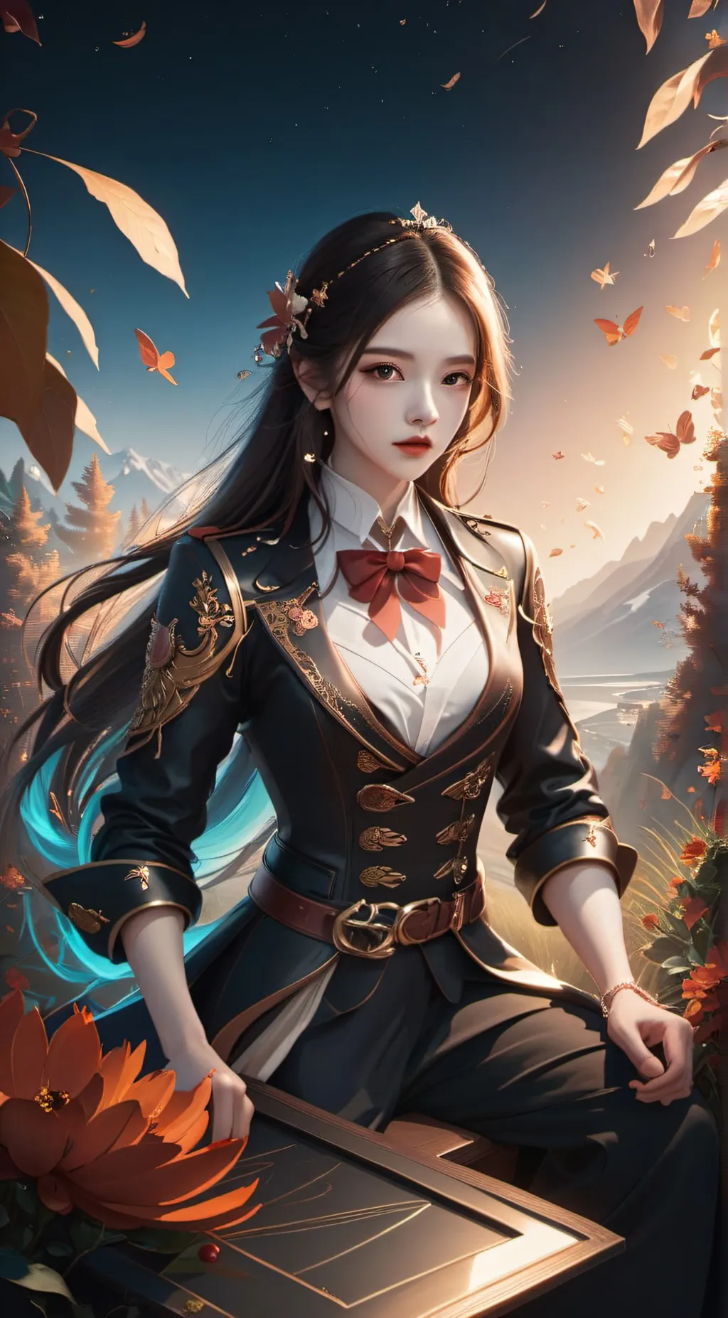 ai character: ella background