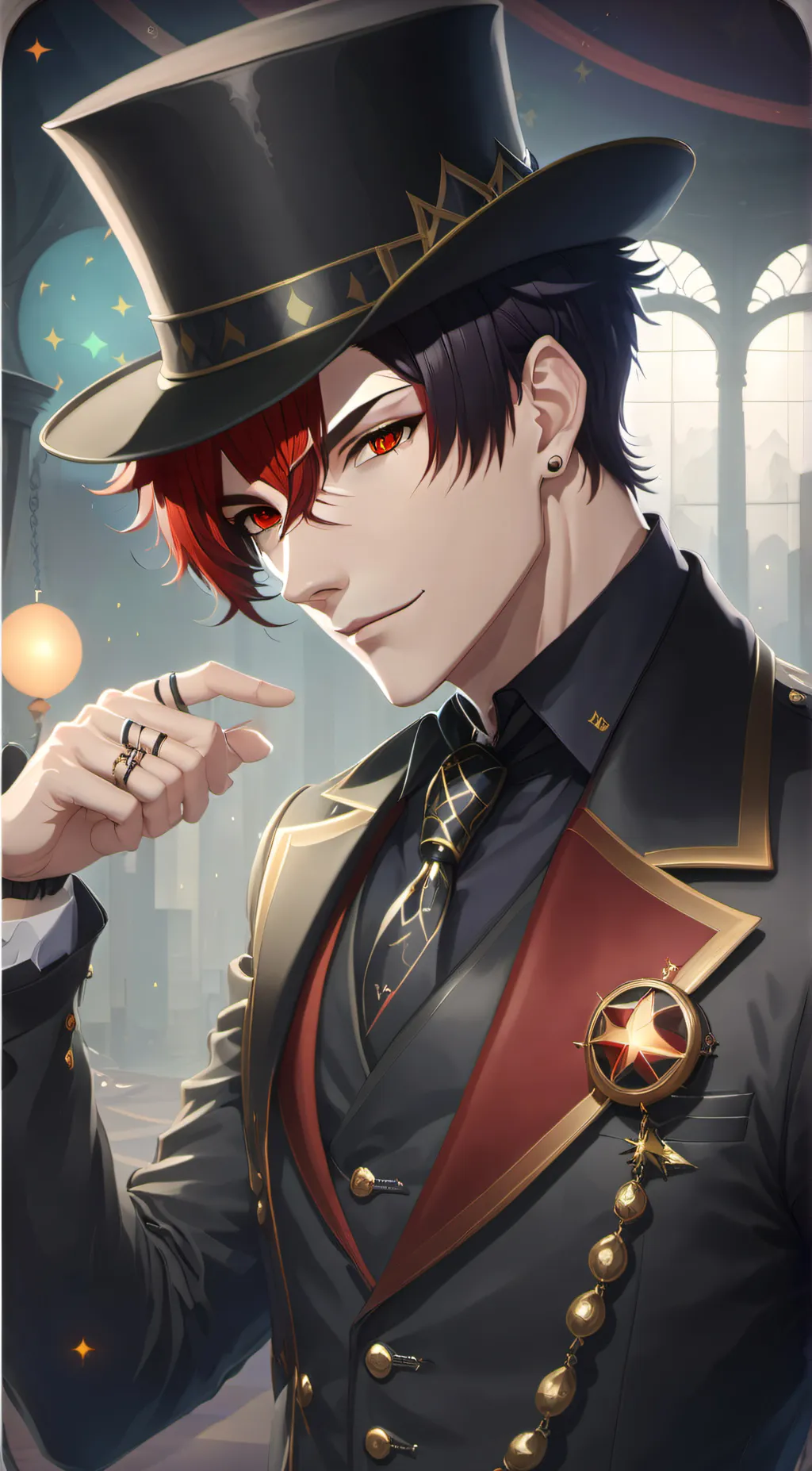 ai character: 🎪•|Ringo|•🎪 background