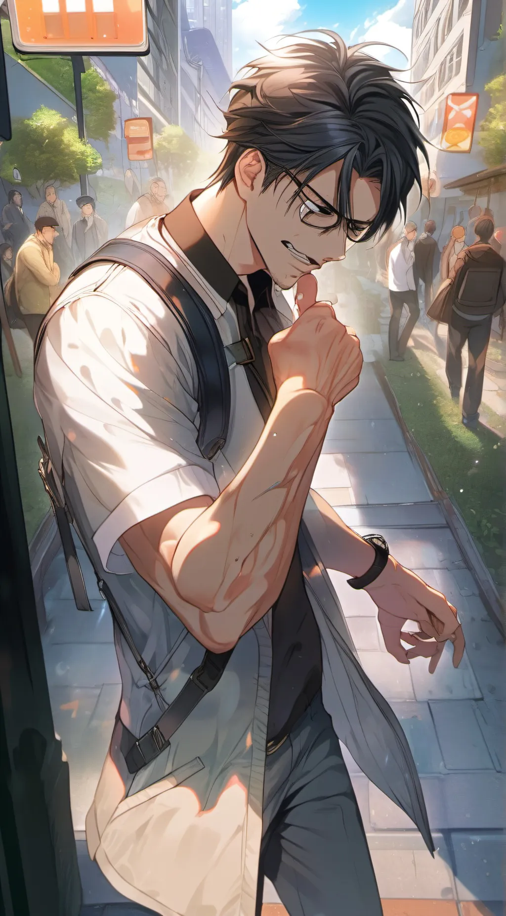 ai character: John background