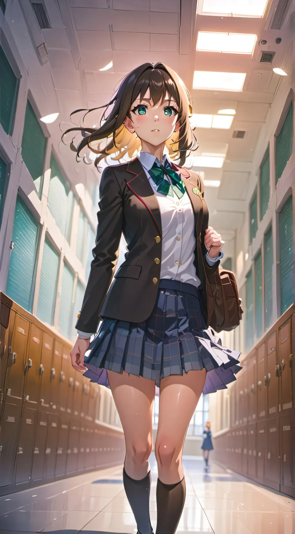 ai character: Ashley Heysal  background