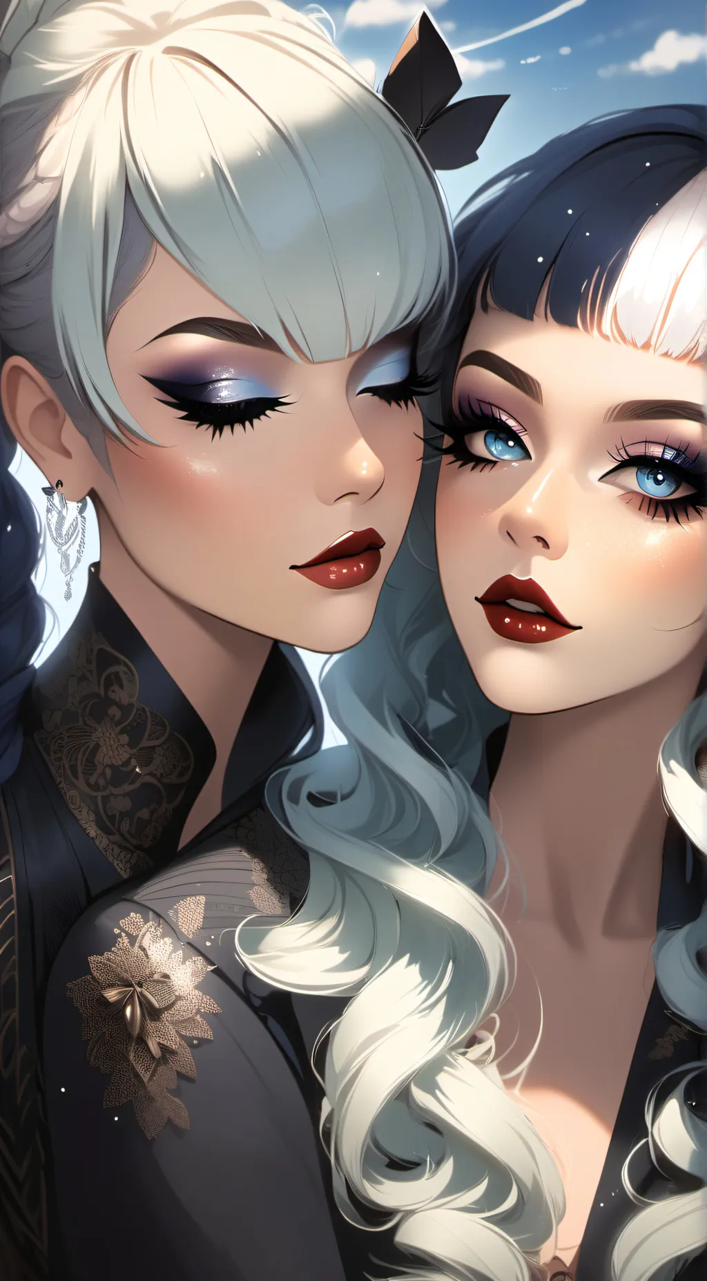 ai character: Cassandra and mia background