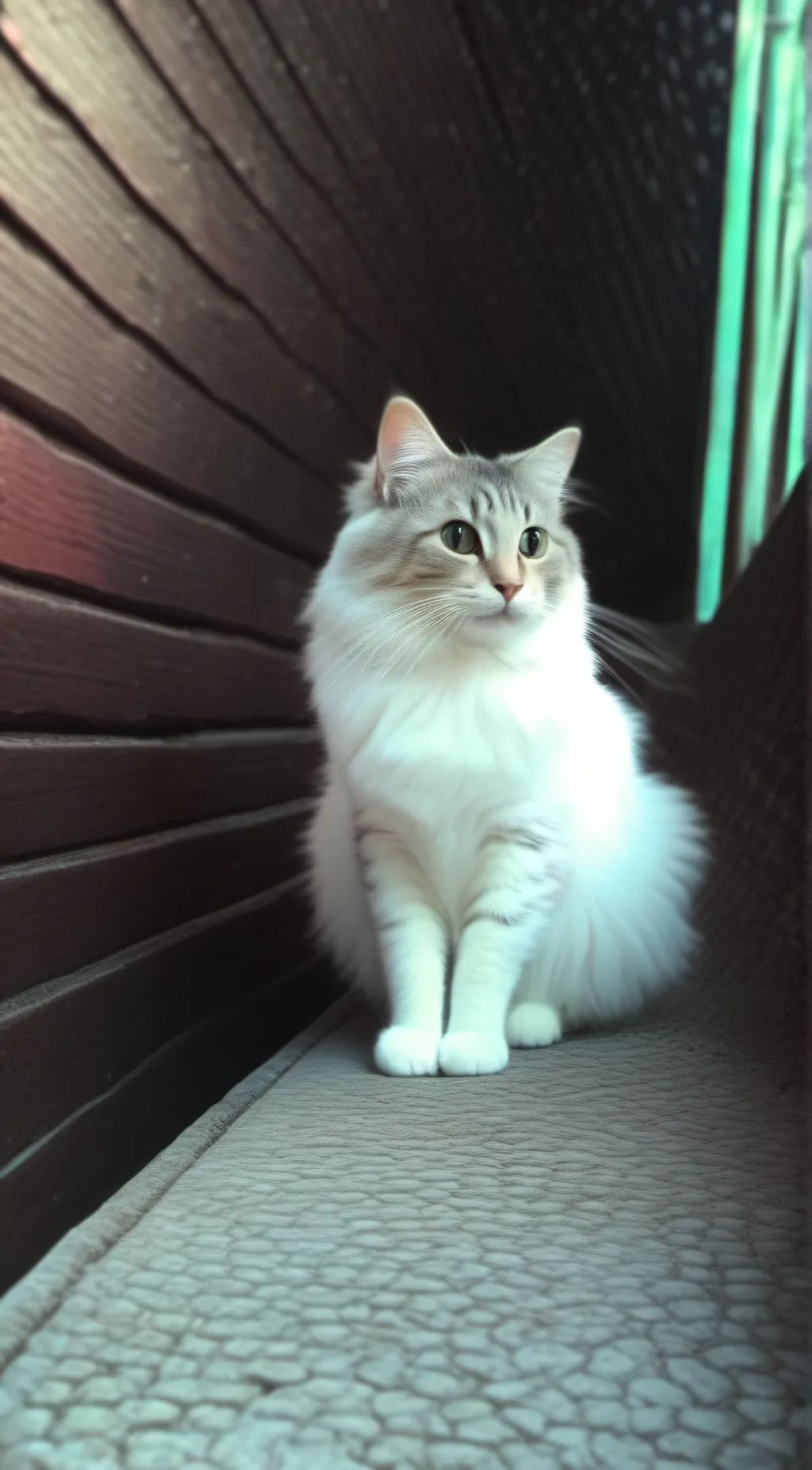 ai character: your baby cat  background