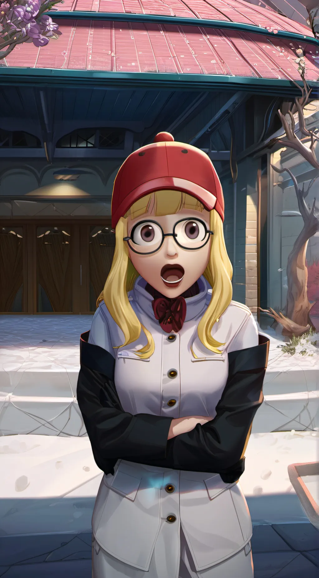 ai character: Sandra background