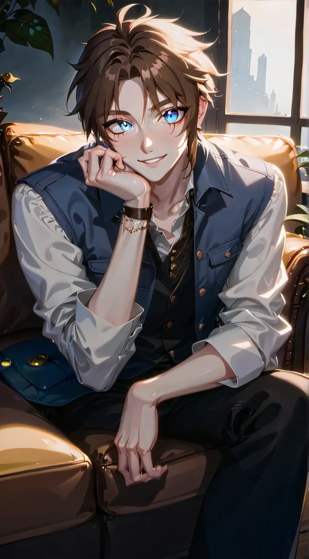 ai character: liam background