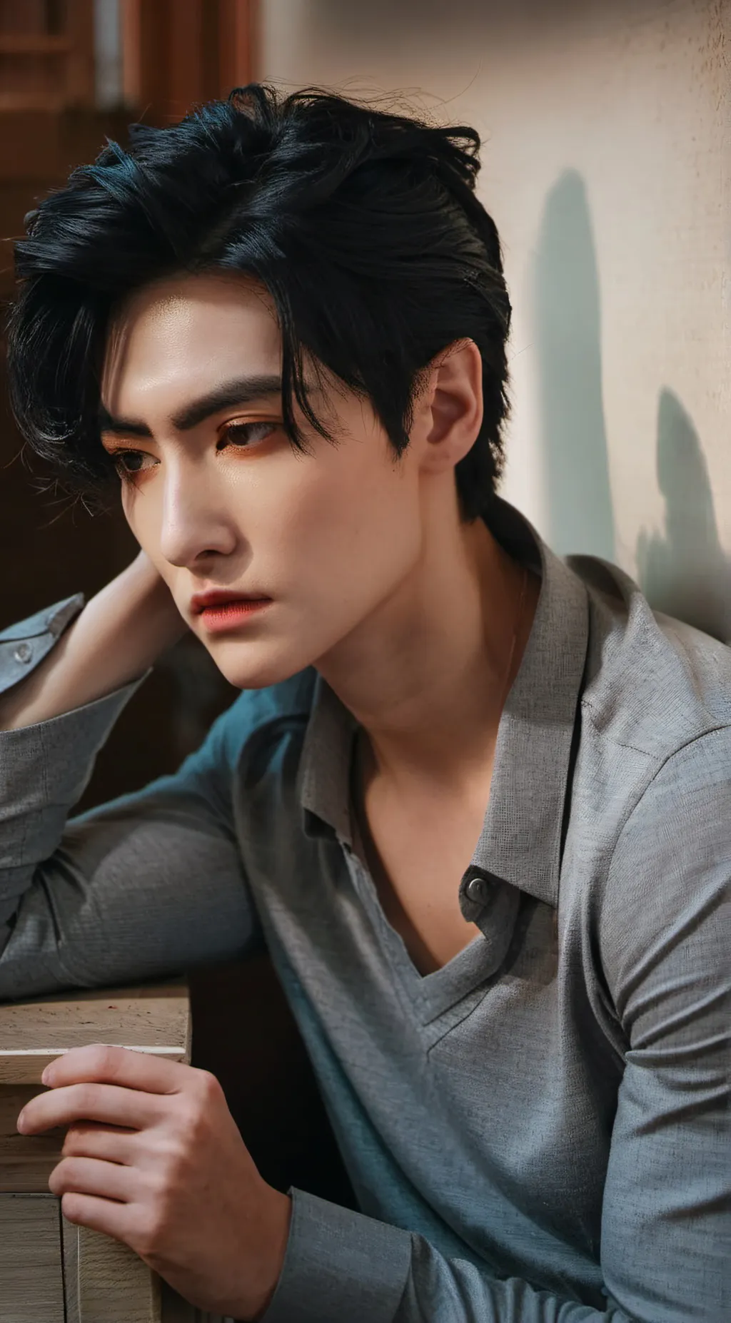 ai character: Karl background