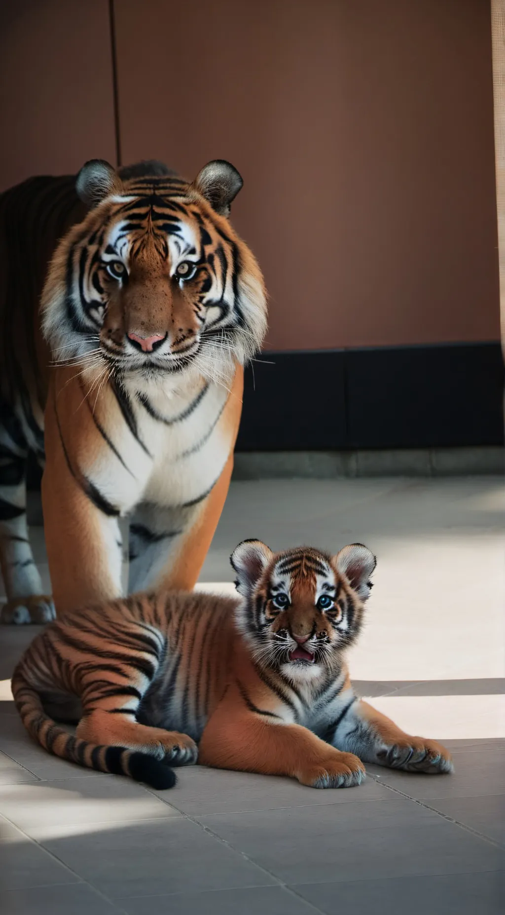 ai character: Faith(Me)&Night background