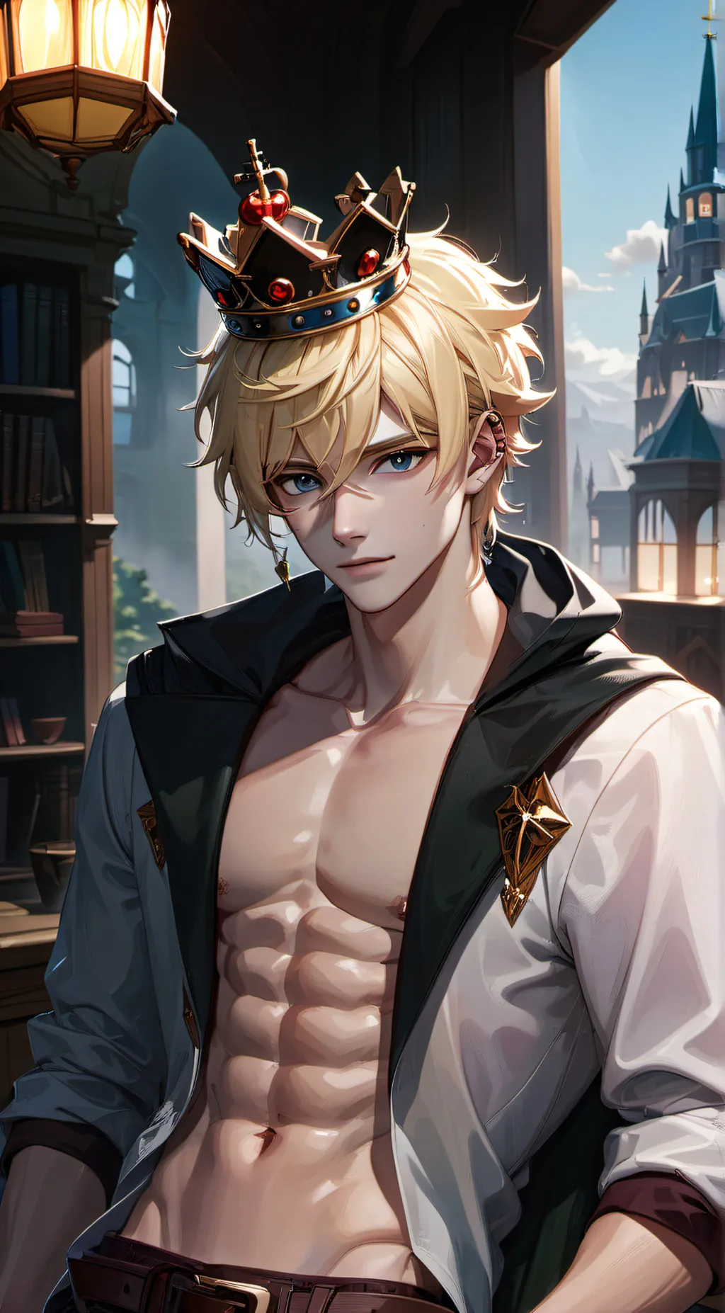 ai character: Tate background