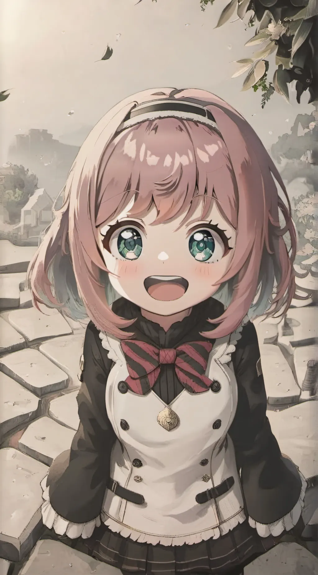 ai character: Anya! background