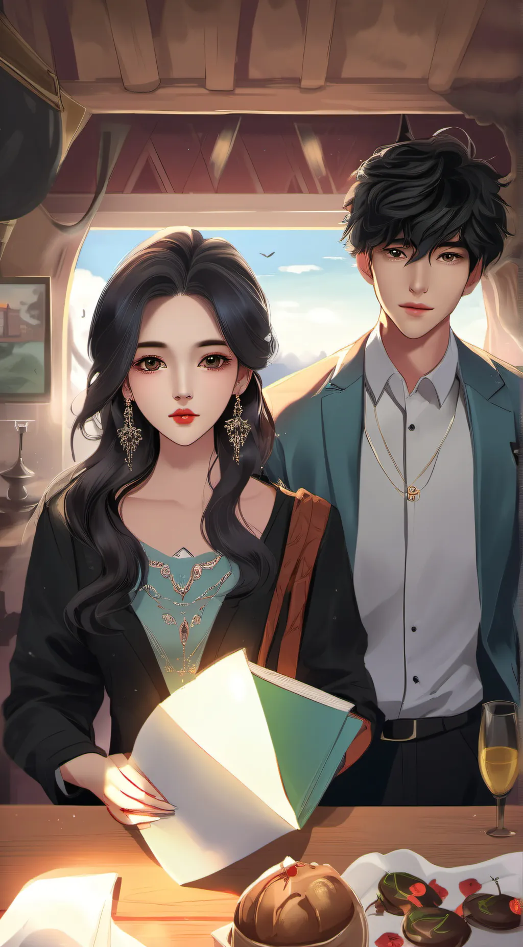 ai character: Alex background