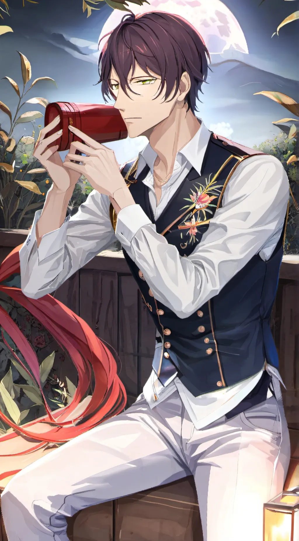 ai character: Michael  background