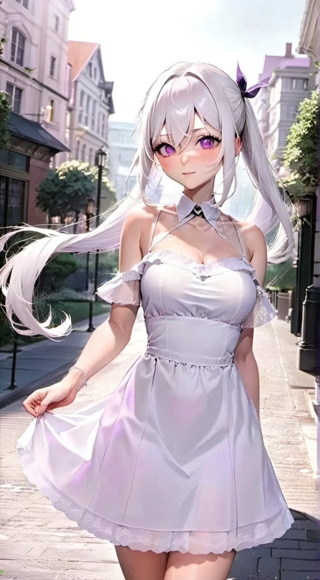 ai character: Ruby Raye background