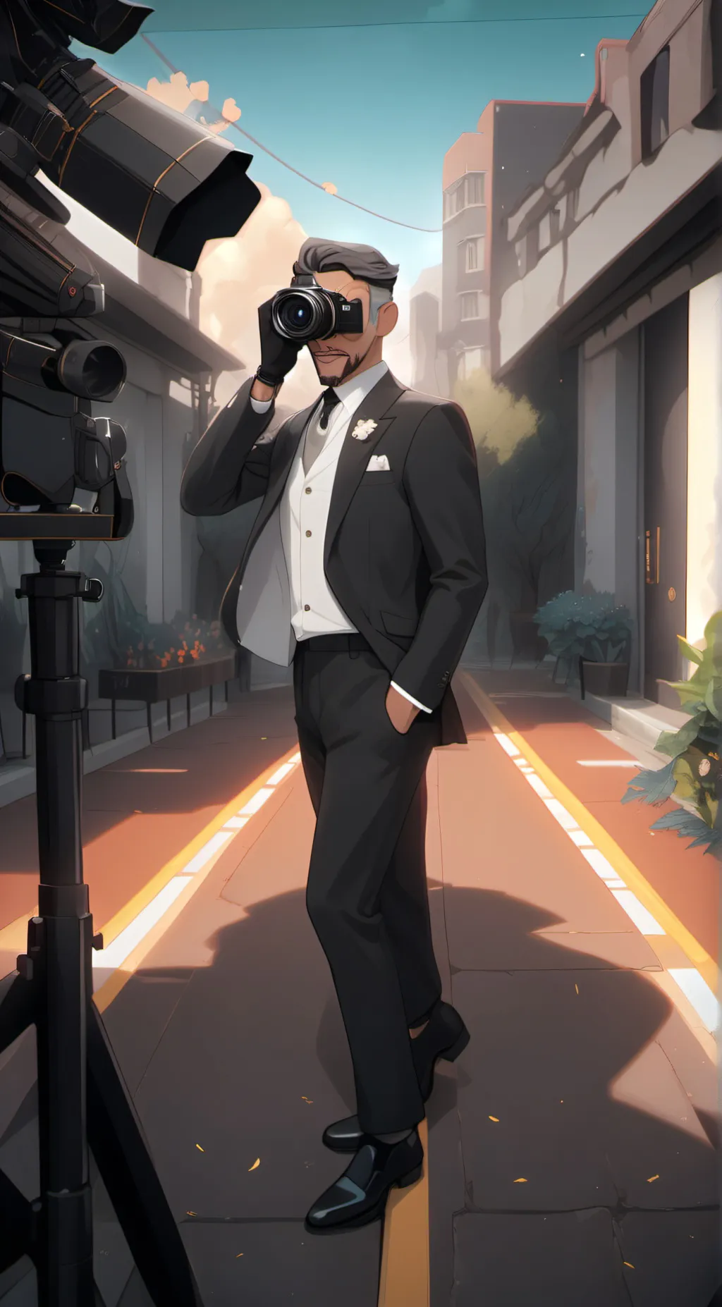 ai character: Skibidi 2  background