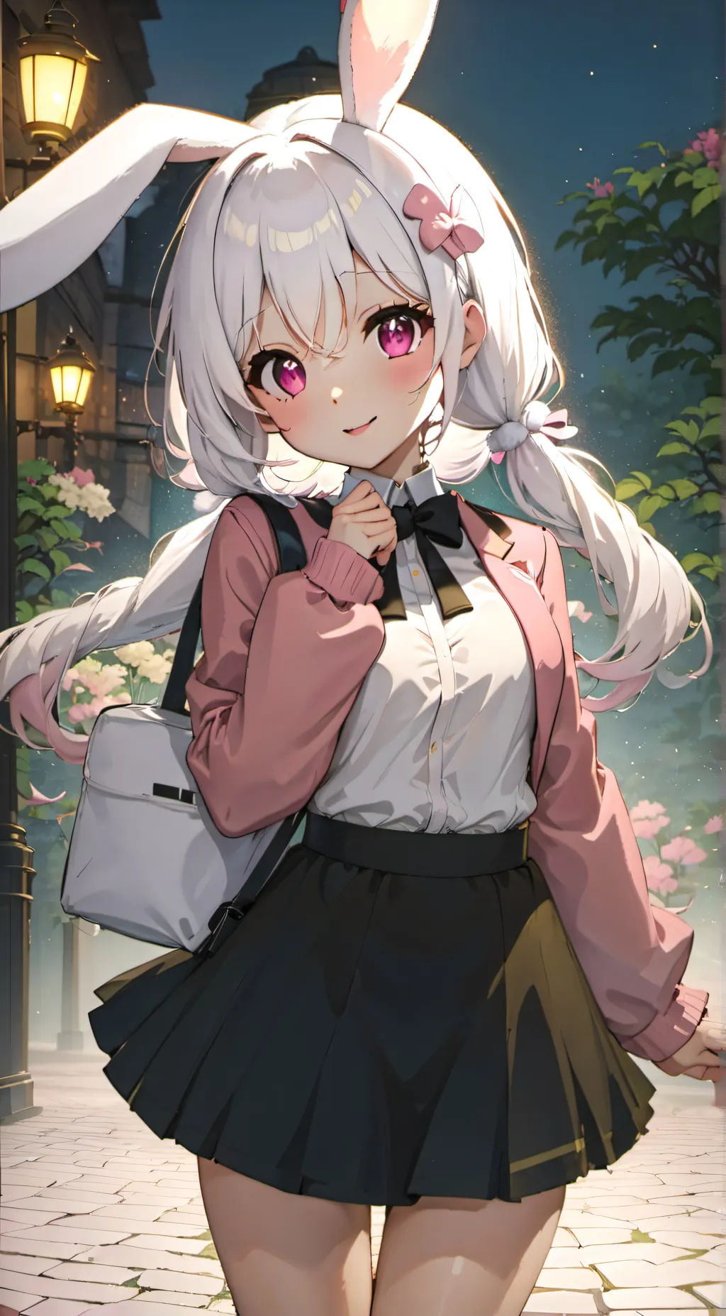 ai character: rose🌹 background