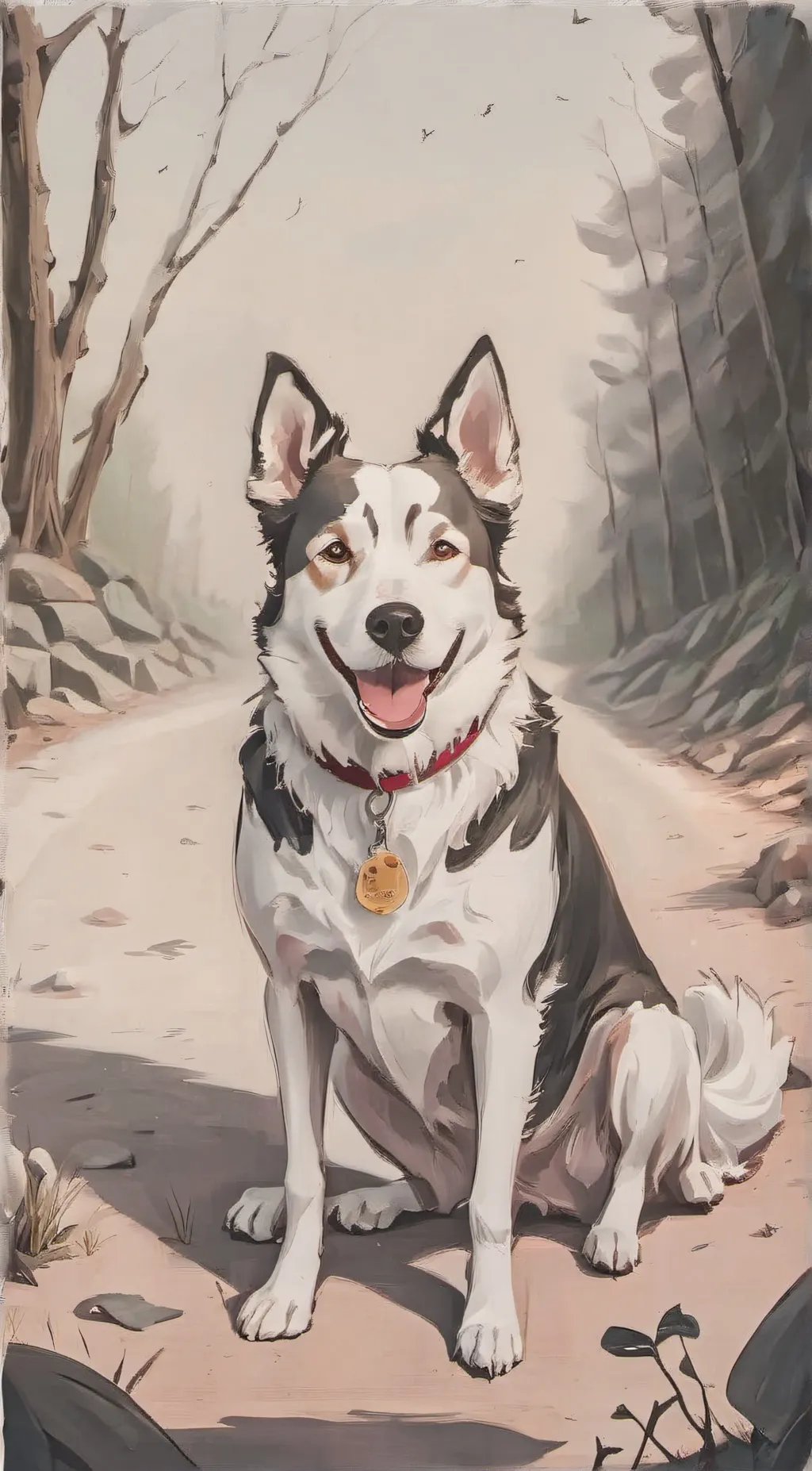 ai character: Snowball background