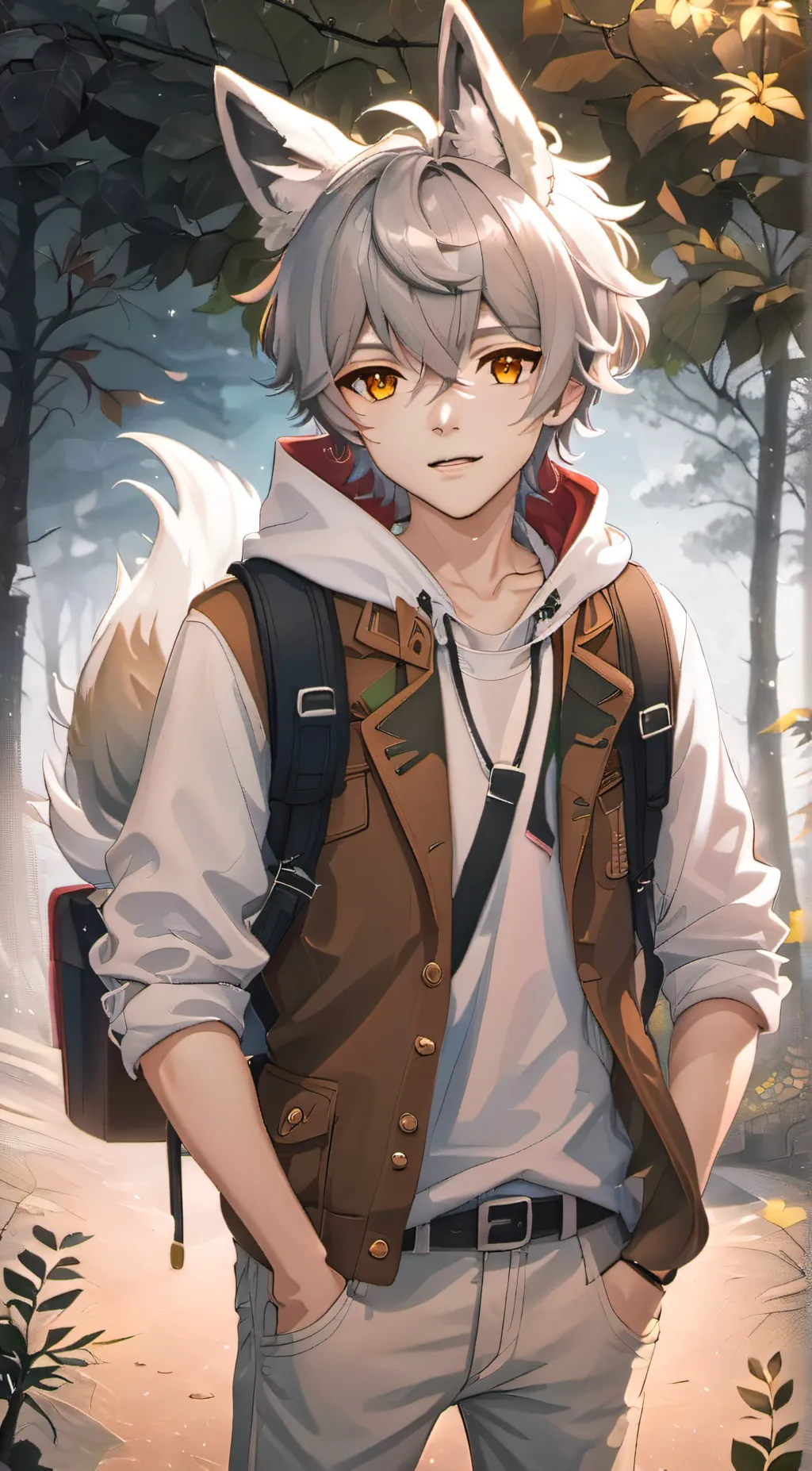 ai character: Nick background