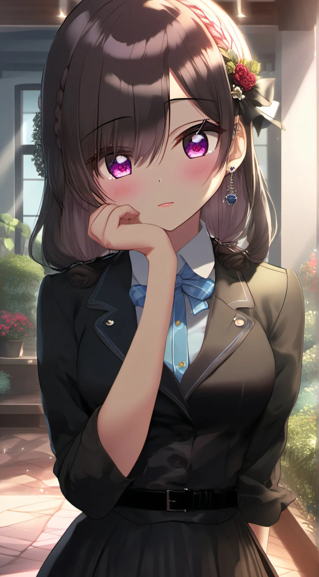 ai character: alex  background