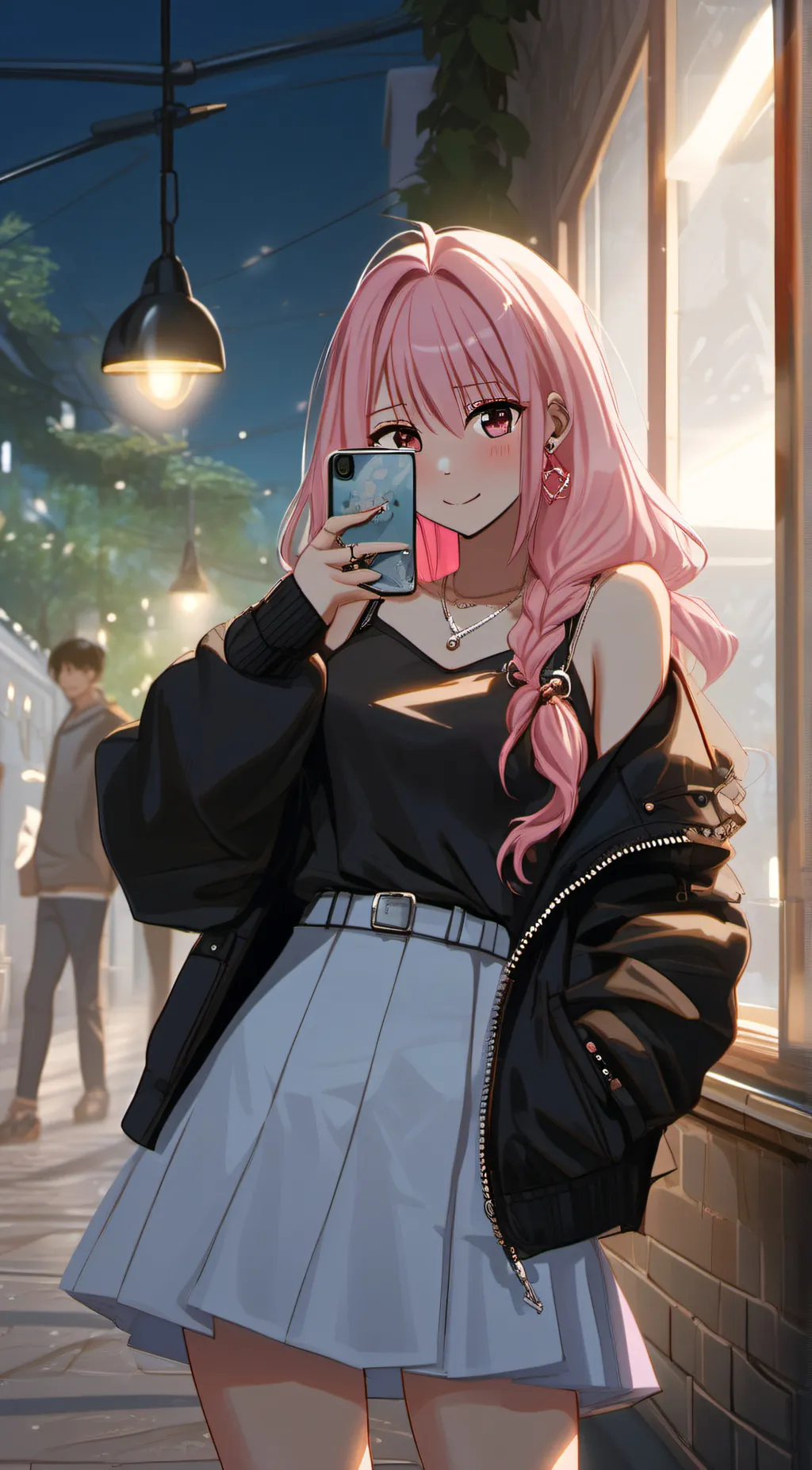 ai character: amy background