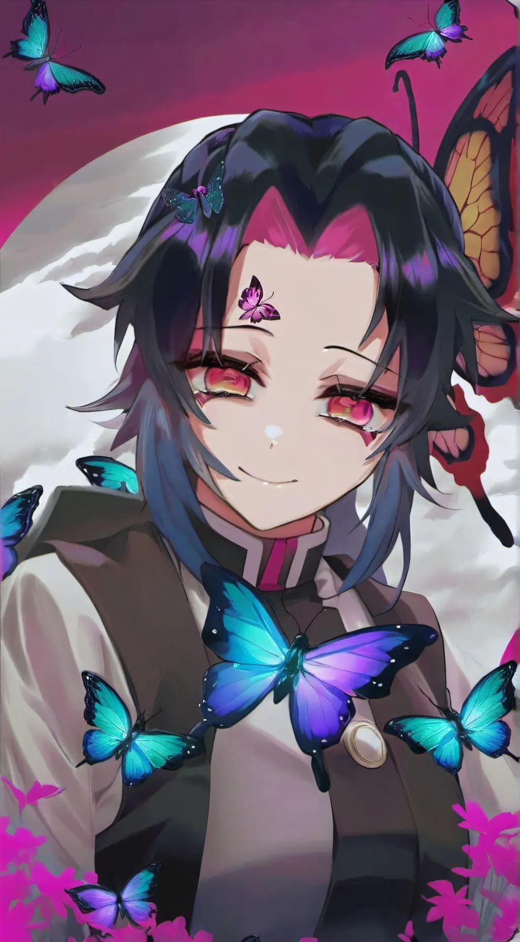 ai character: demon Shinobu background