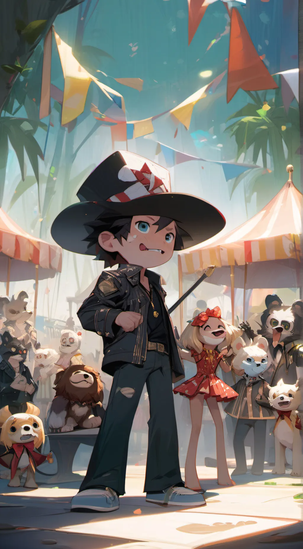 ai character: tbs vs tadc  background