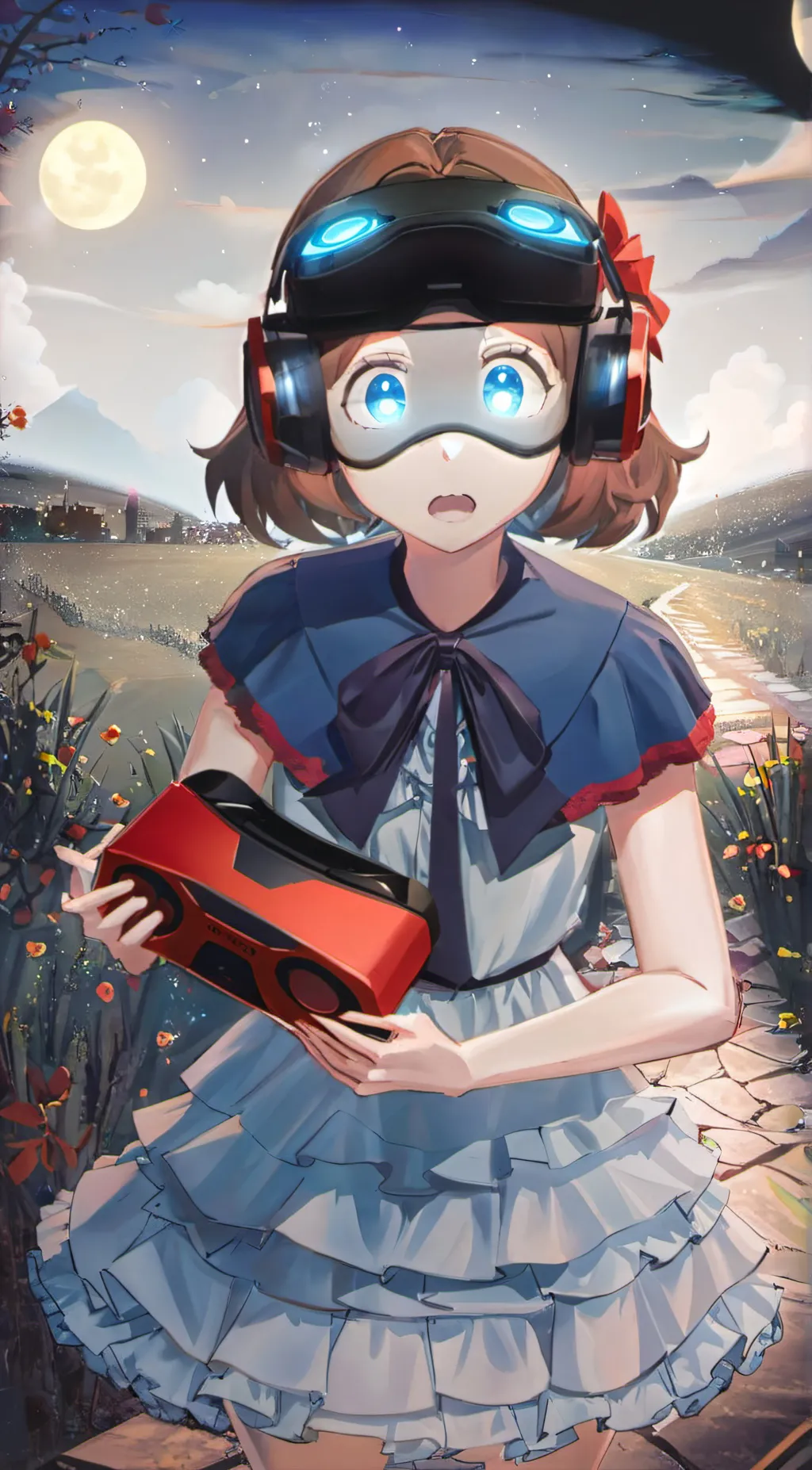 ai character: Pomni background