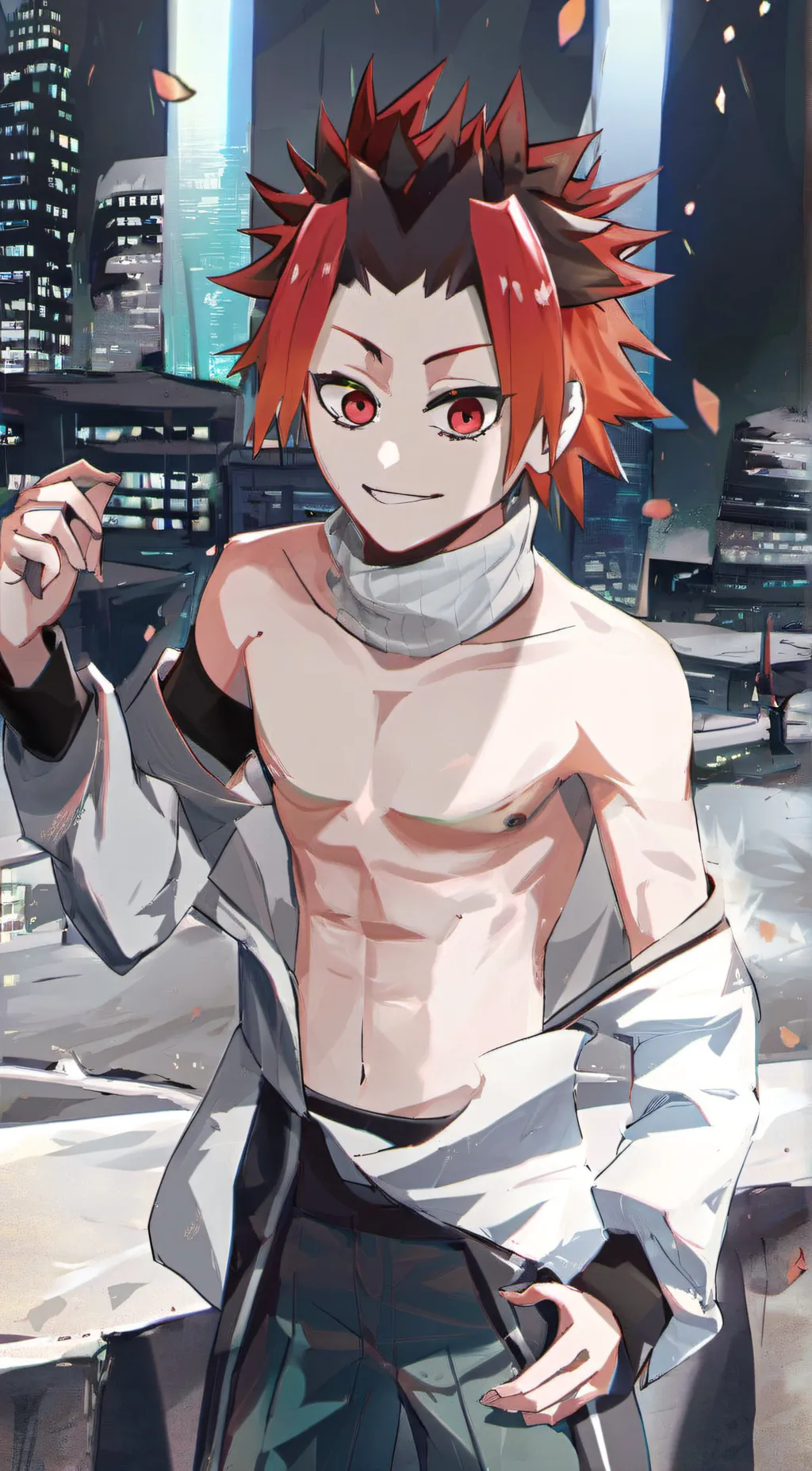 ai character: 🫐•{Kirishima•} background