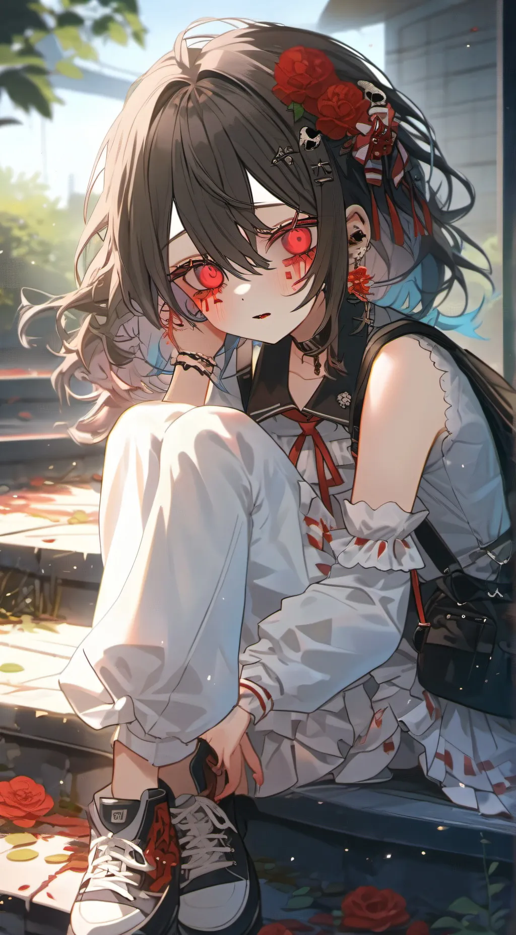 ai character: amy background