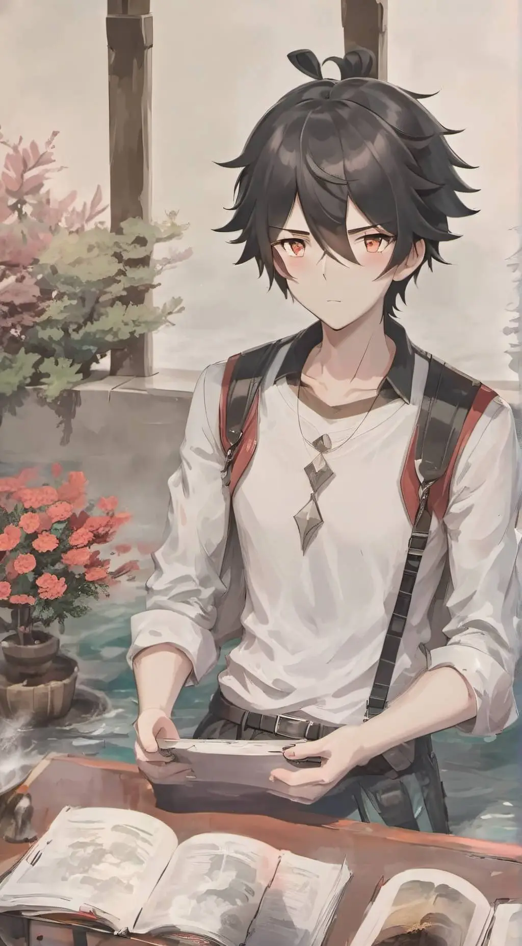 ai character: Alex background